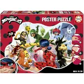 Educa Miraculous Ladybug Poster Puzzle 250 Stücke