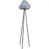 Rabalux 74000 Stehlampen Lomiro E27 1x MAX 40 Metall Filz grau