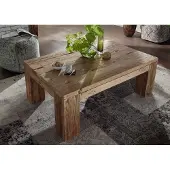 MASSIVMOEBEL24.DE Couchtisch Teak 120x80x45 BASSANO #105
