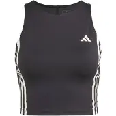 Adidas Damen-Top Own the Run 3 Stripes