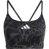 Adidas Damen-Sport-BH Aeroreact d'entraînement Maintien Léger 3 Bandes