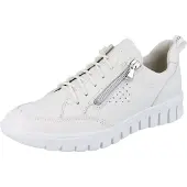 Waldlaufer H-Birdy Damen Schlupf Sneaker weiß genarbtes Glattleder - Größe: UK 5,5