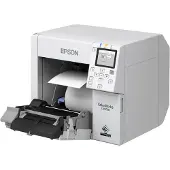 Epson ColorWorks C4000e (BK), Tintenstrahl, 1200 x 1200 DPI, 102 mm/sek, Farbe, Kabelgebunden, Weiß