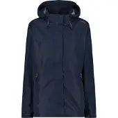 CMP Damen wasserdichte Jacke mit Kapuze und Belüftung