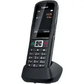 Gigaset-Pro R700H PRO, Analoges/DECT-Telefon, Kabelloses Mobilteil, 500 Eintragungen, SMS (Kurznachrichtendienst), Schwarz