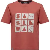 Salewa Kids Graphic T-shirt etruscan red (1980) 116