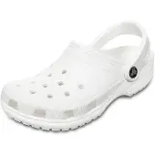 Crocs Uni Erwachsene Classic Clog Clog, White, 33/34 EU