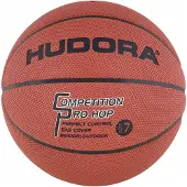 Hudora Basketball Größe 7 - Competition Pro orange schwarz Ball