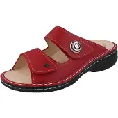 Finn Comfort Colina Damen Pantolette rot Glattleder - Größe: 37