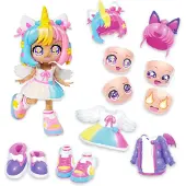 Bandai Animakii Einhorn & Fledermaus Set - Personalisierbare Puppen ab 5