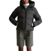 Marc O'Polo Marc OߴPolo Denim Damen Steppjacke mit Kapuze wasserabweisend