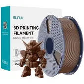 SUNLU PLA+ 2.0 Filament, 1,75mm, 1kg - Farbton: Coffee Brown