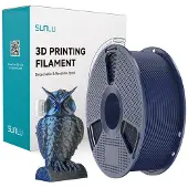 SUNLU PLA+ Silk Dual-Color Filament, 1,75mm, 1kg - Farbton: Black Blue
