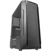 Darkflash LEO, Tower, PC, Schwarz, ATX, ITX, micro ATX, Acrylnitril-Butadien-Styrol (ABS), Kunststoff, Gehärtetes Glas, Gaming