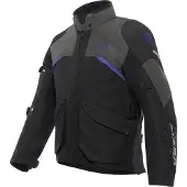 Dainese Tempest 4 D-Dry Motorrad Textiljacke, schwarz/blau, 46