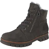 Waldlaufer H Xara Damen Stiefelette braun carbon Nubukleder - Größe: UK 7,5