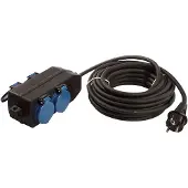 Bachmann Verteilersteckdose 4x CEE7/3 10m, IP44