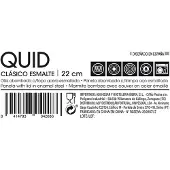 Quid Classic – Bauchiger Kochtopf mit Deckel 22