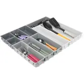 Joseph Joseph Schubladen-Organizer Blox Schubladen-Organizer Set Light Stone (10er Set)