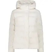 CMP Woman Padded Padded Jacket FIX Hood b.co gesso (A143) 40