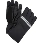 Vaude Fahrradhandschuhe "WINTRY GLOVES", Herren, Gr. 10, schwarz, Kunstfaser, Handschuhe Fahrradhandschuhe, für winterliche Touren und Pendler, winddichtes Außenmaterial
