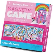 Crocodile Creek Rainbow Race Magnetic Brettspiel