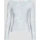 OLAF Langarmshirt AOP BOAT NECK TOP damen