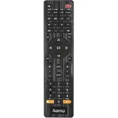 Hama 00221054, DVD/Blu-ray, TV, IR Wireless, Drucktasten, Schwarz