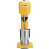 Hendi Milchshake-Mixer Standmixer für Cappuccino Freddo Frappés Gelb 400W