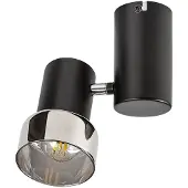 Rabalux 73052 Spots lampen Hatice E14 1x MAX 15 Metall Glas schwarz