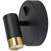 Rabalux 75040 Badezimmerleuchten Kadir LED 3 Metall Kunststoff schwarz/ golden