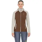 Karpos Full Zip Fleece mit Kapuze, Damen Ambrizzola