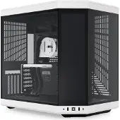 HYTE Y70 Touch Infinite, Midi Tower, PC, Schwarz, Weiß, ATX, EATX, ITX, micro ATX, 18 cm, 42,2 cm