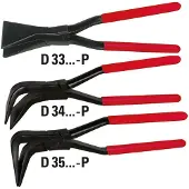 Bessey Falzzange, PVC-beschichtete Griffe - D35-60-P