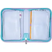 Herlitz Schüleretui 31 teilig Ocean Lights, 31 Stück(e), Blau, Pink, Polyester, Abbildung, 205 mm, 38 mm