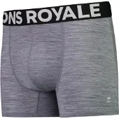 Mons Royale - Hold 'em Shorty Boxer - Merinounterwäsche Gr M grau