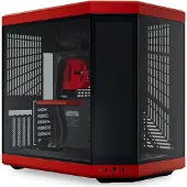 HYTE Y70 Touch Infinite, Midi Tower, PC, Schwarz, Farbe Kirsche, ATX, EATX, ITX, micro ATX, 18 cm, 42,2 cm