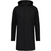 Agu Mac Regenmantel Herren, wasserdicht, Schwarz