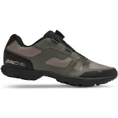 Giro Fahrradschuhe Modell Gauge mit BOA-Verschluss, Dunkelgrün, Größe 42