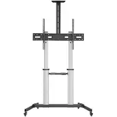 Equip TV-Wagen ECO 60"-100"/1TFT 100kg H.verstellbar gr lite Retail