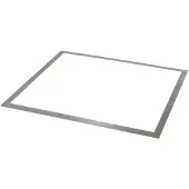 Hama 00111872, Jede Marke, Edelstahl, Edelstahl, 610 mm, 540 mm, 1 mm