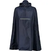 CMP Unisex Rain Cape Fixed Hood black blue (N950) XS