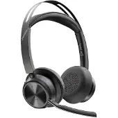 HP Poly Voyager Focus 2-M USB-C-C Headset USB-C/A Adapter Poly+ 3years, Verkabelt & Kabellos, 175 g, Kopfhörer, Schwarz