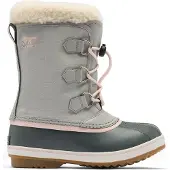 Sorel - Warme und wasserdichte Après-Ski-Stiefel - Little Kids Yoot Pac Nylon WP Dove Gum 2 - Kindergröße 34 - Grau