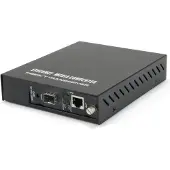 LevelOne EFB GVM-1000 RJ45 to SFP Managed Gigabit Media Konverter GVM1000