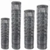 Aquagart 300m Wildzaun Forstzaun Weidezaun Zaun Knotengeflecht 125/13/30