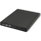 Qoltec 51858 DVD-RW Externer USB 2.0 Rekorder Schwarz