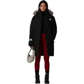 The North Face - Wasserdichte Daunenparka - W Arctic Parka TNF Black für Damen - Größe XL - schwarz