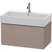 Duravit L-Cube Waschtischunterbau wandhängend, 1 Auszug, 784x394x459mm, LC617704343, Farbe: Basalt Matt Dekor
