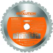 Evolution 230 mm / 48 Zähne TCT Widia-Stahl-Sägeblatt für Kettensägen